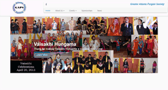 Desktop Screenshot of gapunjabisociety.org