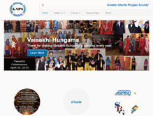 Tablet Screenshot of gapunjabisociety.org